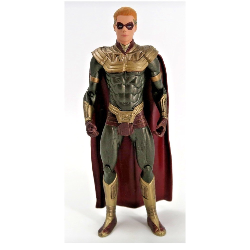 DC Multiverse Watchmen Ozymandias Action Figure Adrian Veidt Gold Purple Cape